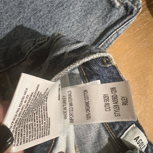 Agolde Riley cropped 24 - Picture 4 of 8